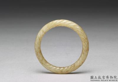 图片[2]-Jade Huan Ring with Skein Pattern, late Warring States Period to Western Han Dynasty-China Archive